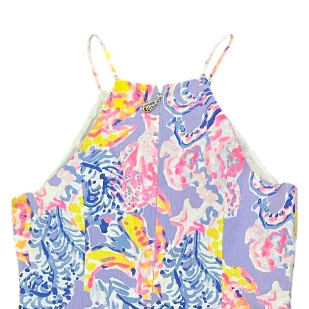 Lilly Pulitzer Pearl‎ Shift Dress Lilac Verbena So Snappy Size 0 Resort Vacation - Picture 4 of 10
